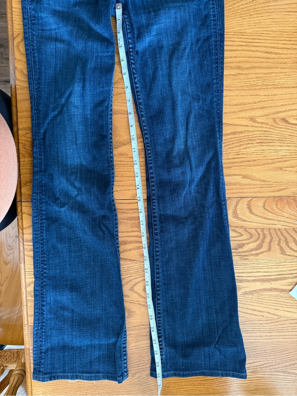 Y2K Hudson Women's Dark Blue Bootcut Jeans - Picture 8 of 8